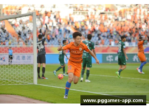 鲁能球员刘，青春飞扬的足球旋律